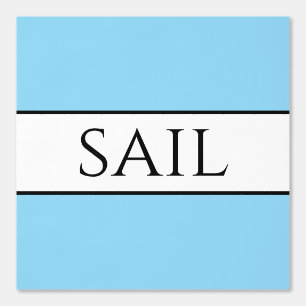 Papier Peint SAIL Fun Raffiné Bleu Bleu Bleu Noir Blancs
