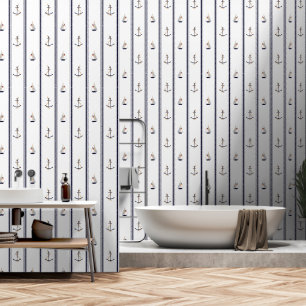 Papier Peint Salle de bain Nautique