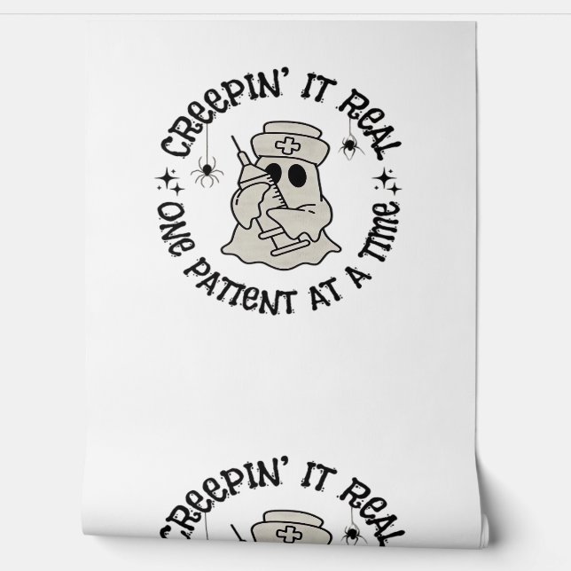 Papier Peint Santé Halloween, Le Creeping It Real Un Patient (Déroulement)