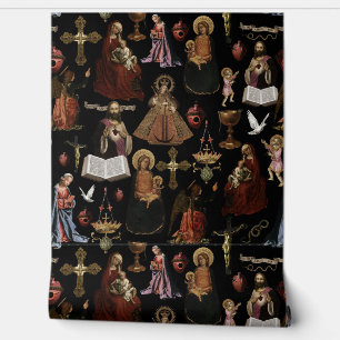Papier Peint Sauveur de Noël gothique du monde - Jésus-Christ