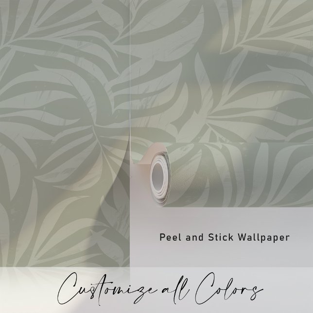 Papier Peint Serene Leaf Harmony (Créateur téléchargé)