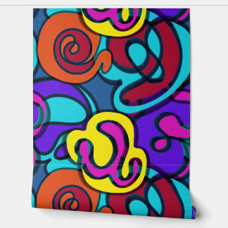 Papier Peint Shapes in Color - Formes in Couleur