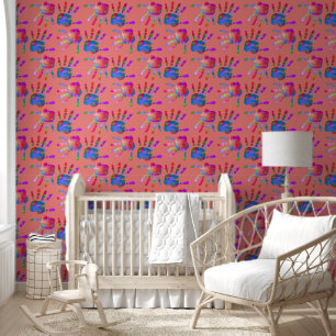 Papier Peint Signé par l'artiste Blush