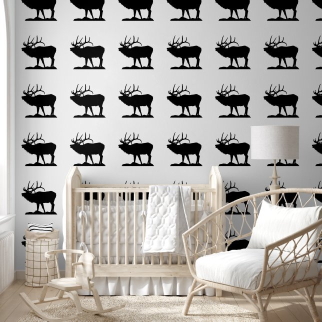 Papier peint - Silhouette de cerf (Enfants)