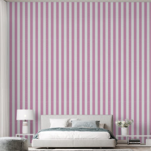 Papier Peint Simple élégante bande rose gras