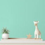 Papier Peint Simple minimaliste élégant Plain Aqua Chic<br><div class="desc">Simple minimaliste Elegant Aqua Chic Wallpaper présente un aqua solide chic. Parfait pour la décoration de maison,  de bureau,  de salle d'événements et de fête. Créé par Evco Studio www.zazzle.com/store/evcostudio</div>