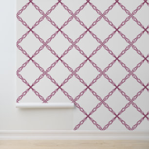 Papier Peint Simple, moderne et élégante, spirale diamant rose