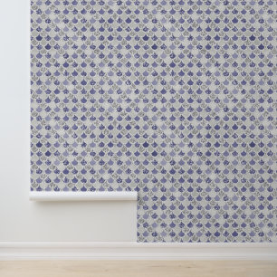 Papier Peint Sirène de Parties scintillant d'argent violet