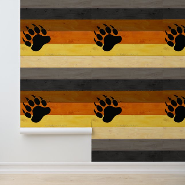 Papier Peint SlipperyJoe's Bear Pride drapeau de la texture du  (Application)