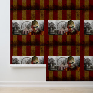 Papier Peint SlipperyJoe's Happy Halloween déplaisant visage de