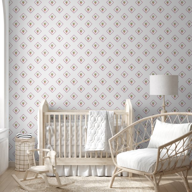 Papier Peint Small print aloe kitchen (Enfants)