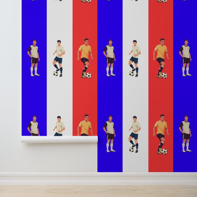 Papier Peint soccer man (Application)