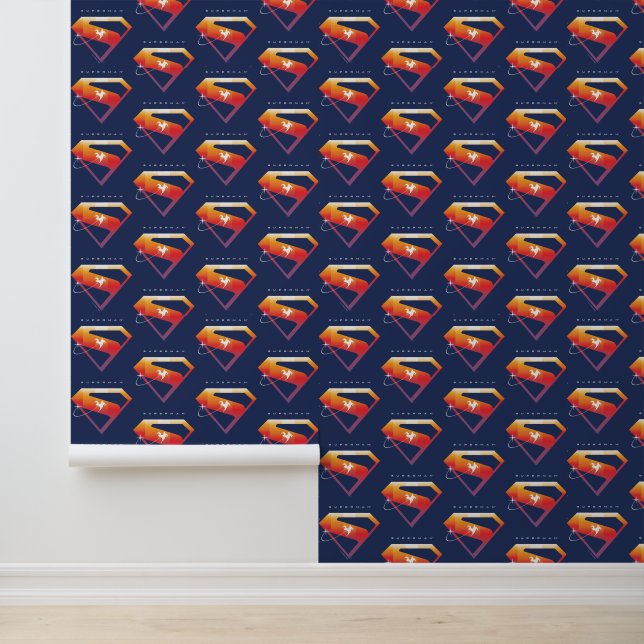 Papier Peint Soleil Tourner Superman Shield (Application)