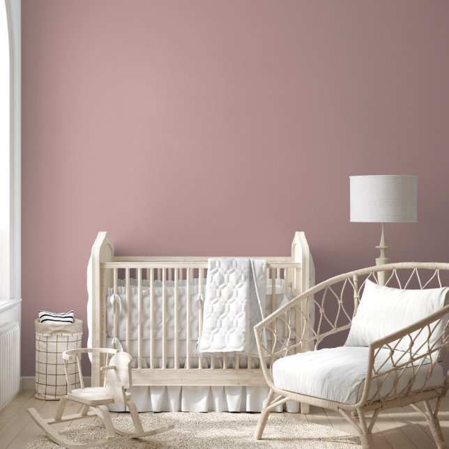 Papier Peint solide rose muet (Enfants)