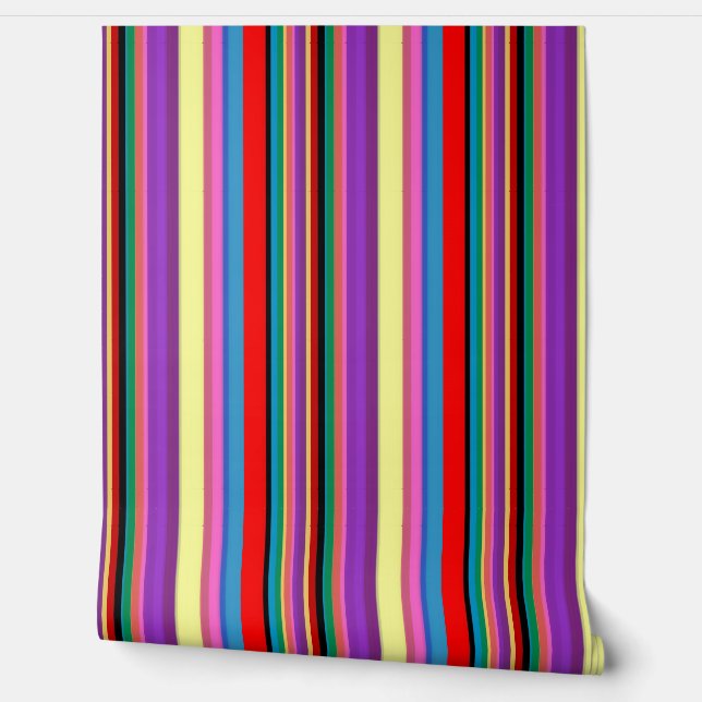 Papier Peint Sonoran Desert Stripes (Déroulement)