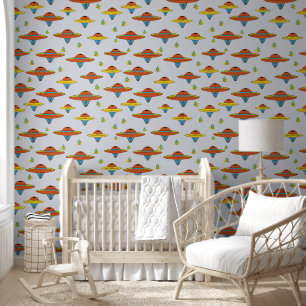 Papier Peint Soucoupe volante