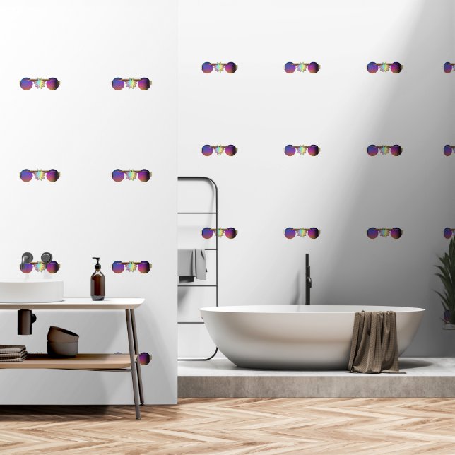 Papier Peint Spectacles Spectaculaires (Salle de bain)