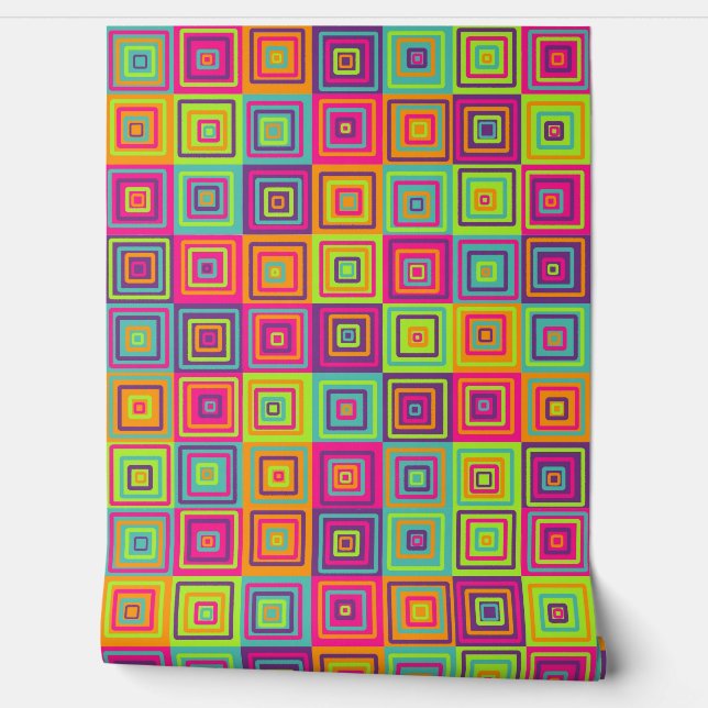 Papier Peint Squares (Déroulement)