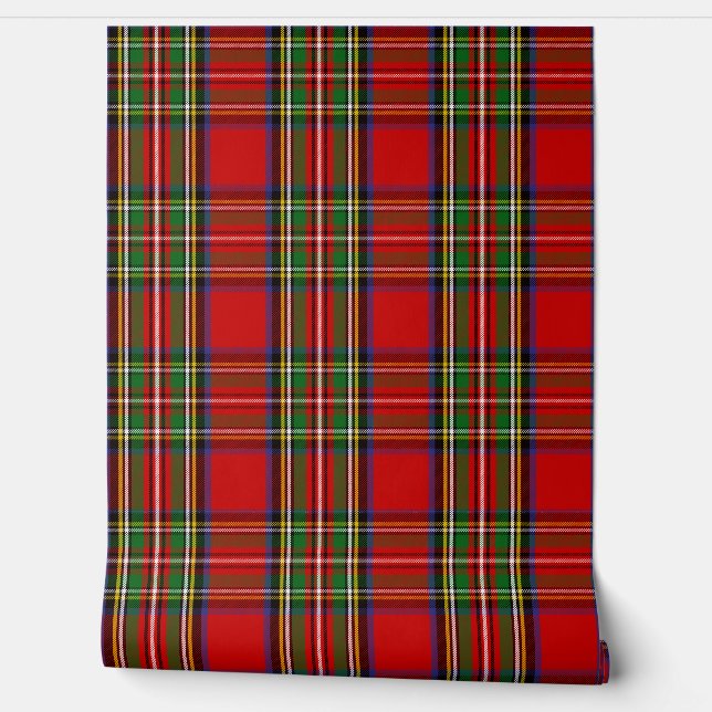Papier Peint Stewart Tartan Plaid Scottish Clan (Déroulement)