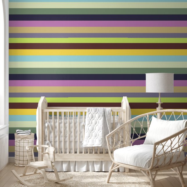 Papier Peint Stripes d'été du printemps 2025 (Enfants)