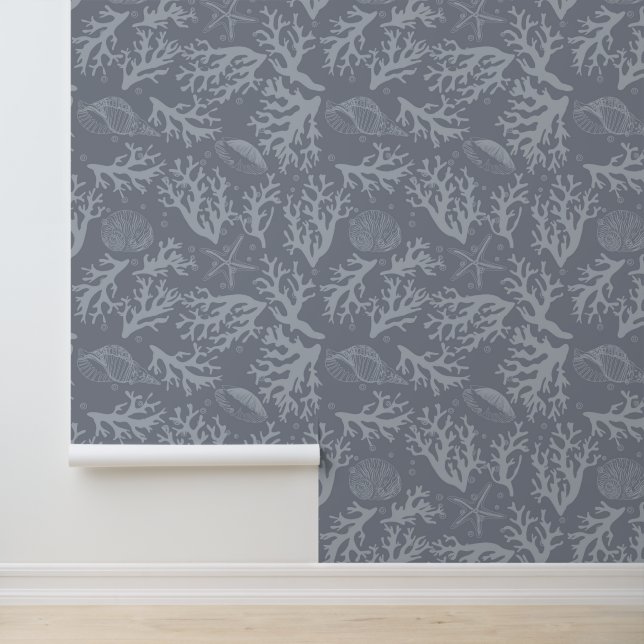 Papier Peint Style Hipster Coral Reef (Application)