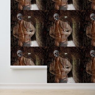 Papier Peint Stylo à fantôme musclé de Slippery Joe