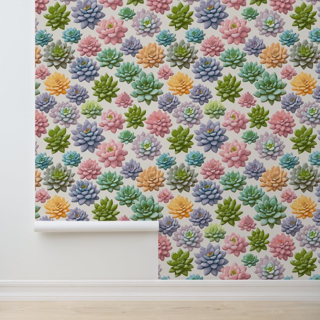 Papier Peint Succulents (Application)