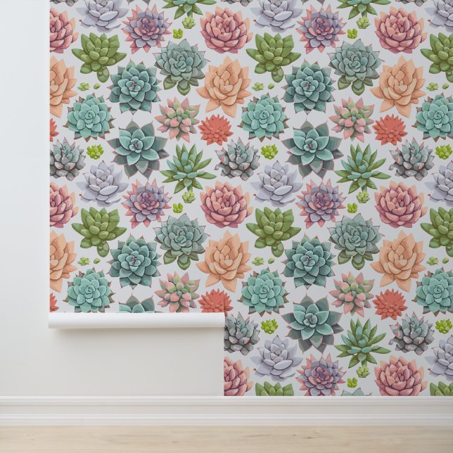 Papier Peint Succulents (Application)