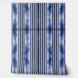 Papier Peint Summer Popular Navy Blue Boat Stripes Collection