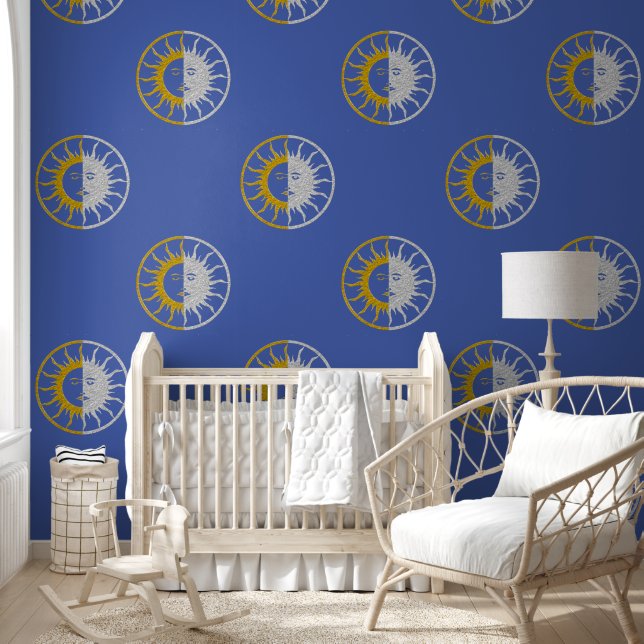 Papier Peint SUN & MOON - Symbole de l'Esprit 2 (Enfants)