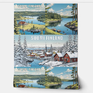 Papier Peint Suomi Finlande Illustrations de la nature