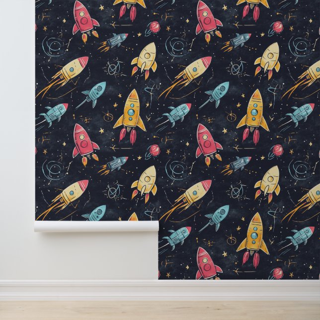 Papier peint sur le thème astronautique pour les a (Application)