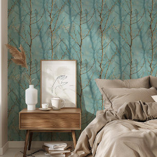Papier Peint Symphonie de branches éthérées