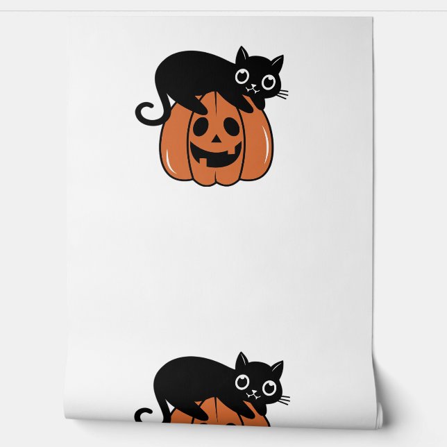 Papier Peint T-shirt classique CAT WITCH SANS ENFANT (Déroulement)