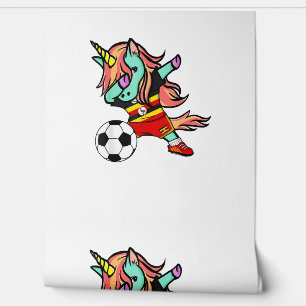 Papier Peint T-Shirt Licorne Dab Ouganda Maillot de Football Ou