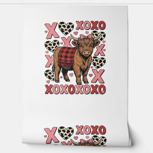 Papier Peint T-shirt vintage de la Saint-Valentin XOXO jolie va