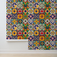 Talavera Espagnol Mexique Carreaux colorés