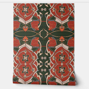 Papier Peint Tapis perse dessiné à la main