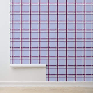 Papier Peint Tartan à carreaux de baies d'hiver
