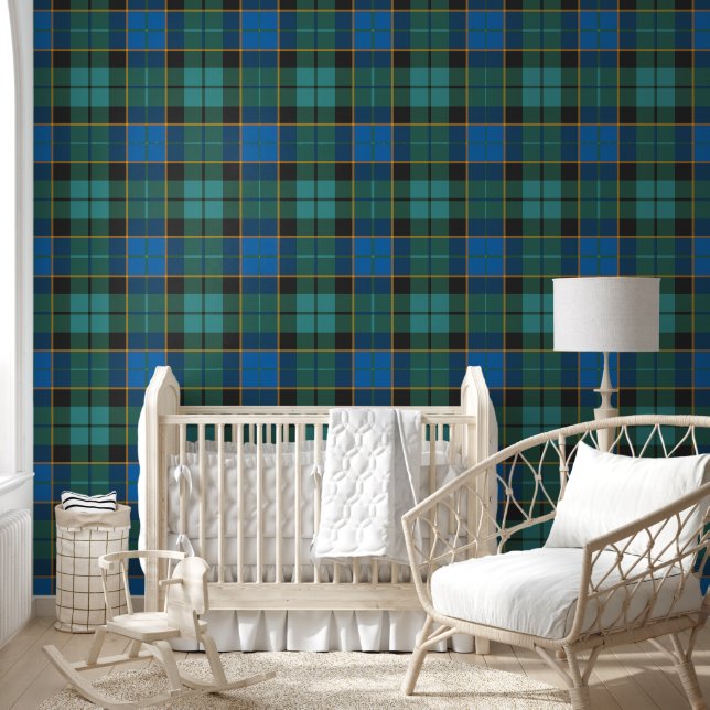 Papier Peint Tartan - Motif plaqué 1 (Enfants)
