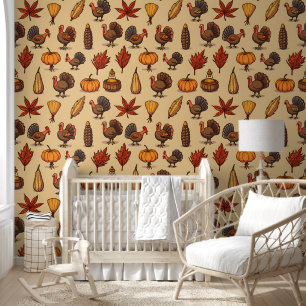 Papier Peint Thanksgiving Thanksgiving Turquie et Automne Eleme