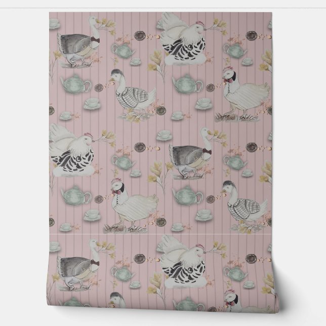 Papier Peint Thème Haute Couture Kidsroom (Déroulement)