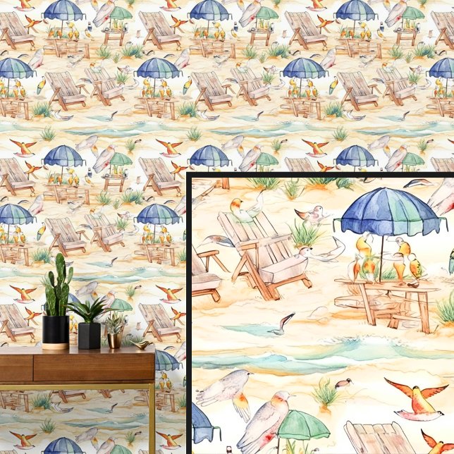 Papier Peint Thème plage (Créateur téléchargé)