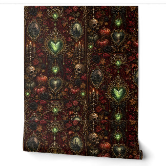 Papier Peint Thème vintage gothique Halloween
