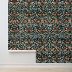 Papier Peint Thief de fraises par William Morris