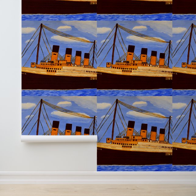 Papier Peint Titanic Ship Wallpaper  (Application)