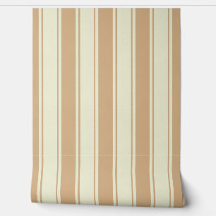 Papier Peint Toile de Jouy calicot et crème