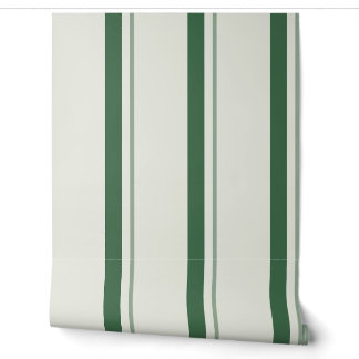 Papier Peint Toile de matelas française vert forêt gras
