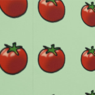 Papier Peint tomate rouge rétro