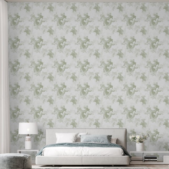 Papier Peint Tons Terre/Papier Peint à Motif Épongé (Chambre à coucher)